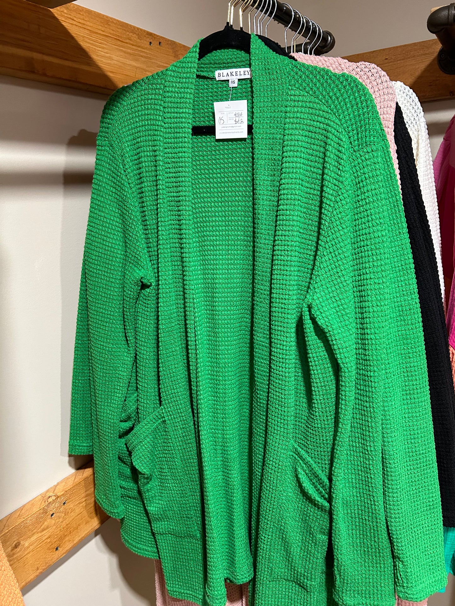 Blakeley Cardigan Waffle