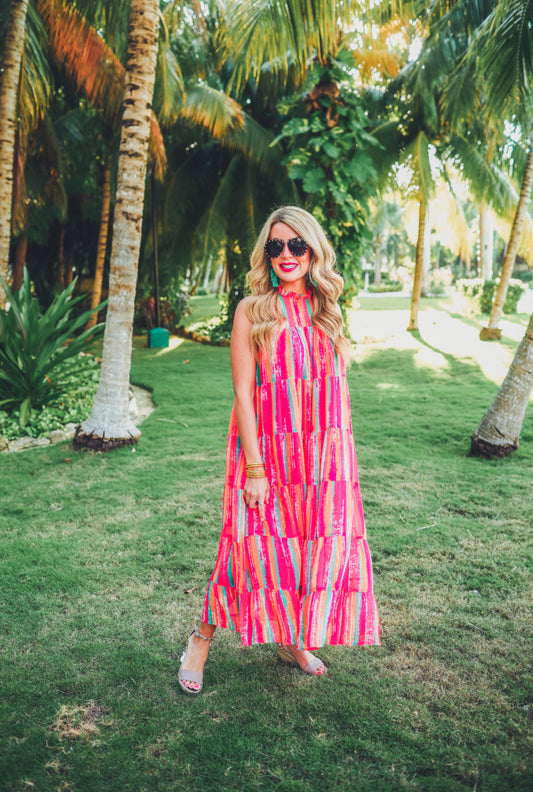Jess Lee Watercolor Dress