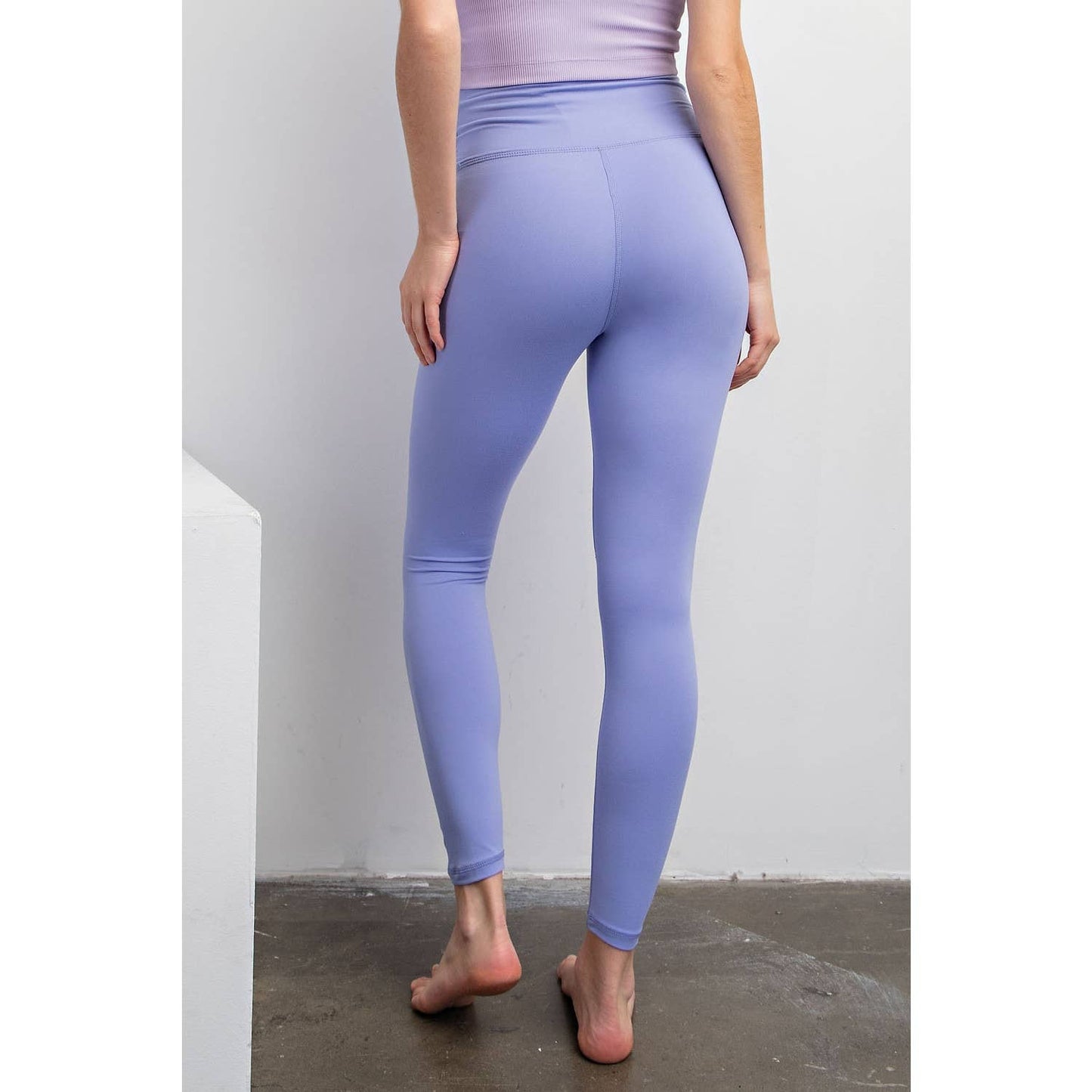 V WAIST FULL LENGTH LEGGINGS