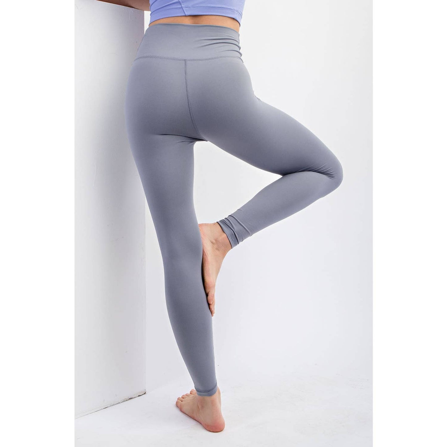 V WAIST FULL LENGTH LEGGINGS