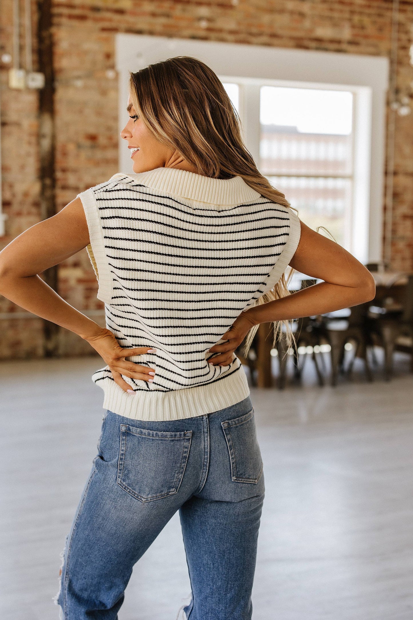 London Collared Tank Top