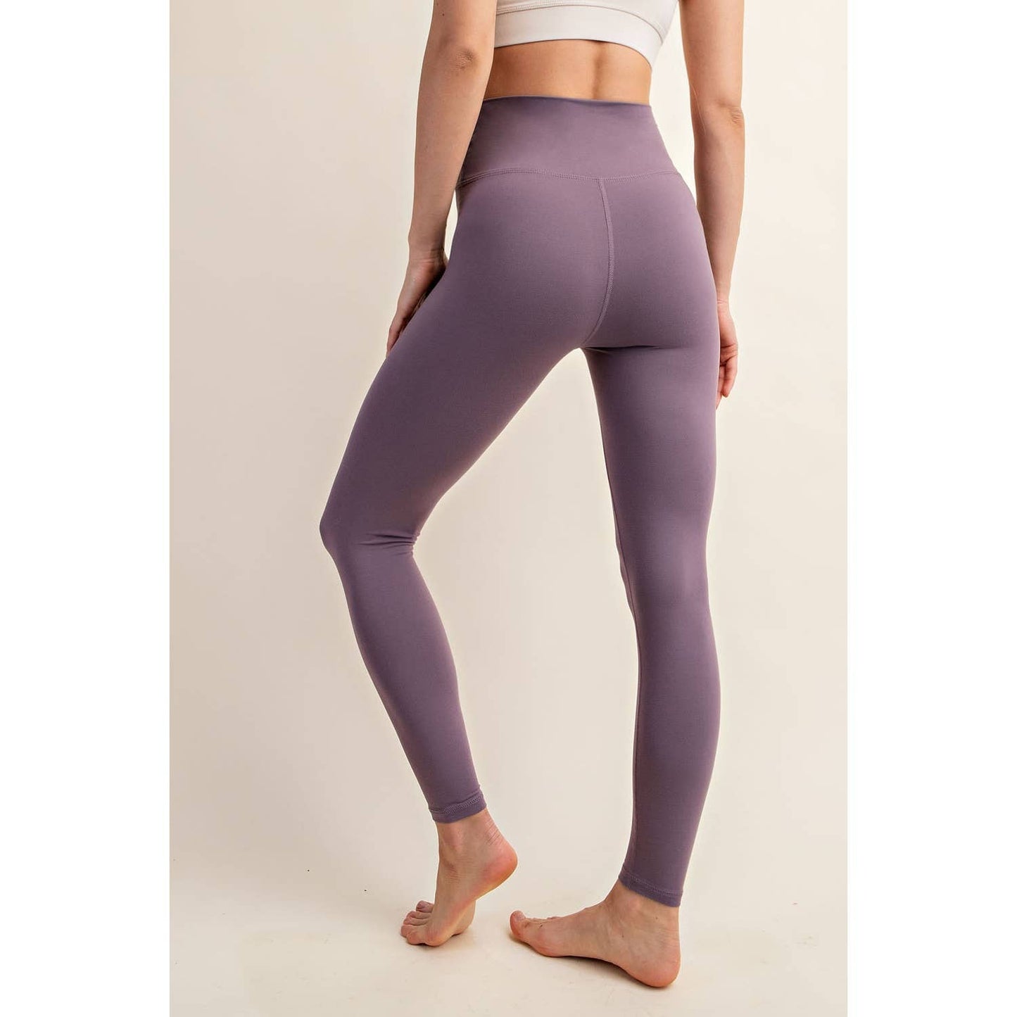 V WAIST FULL LENGTH LEGGINGS