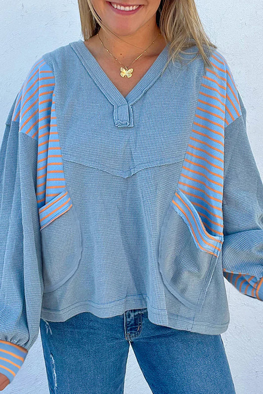 Waffle Baggy Top