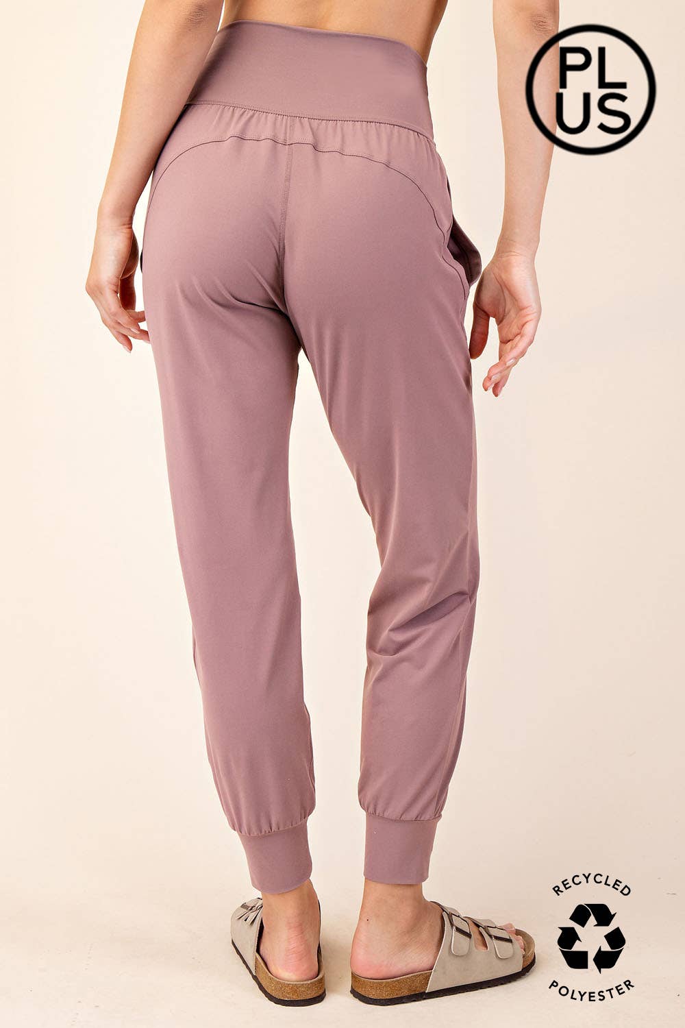 PLUS SIZE BUTTER SOFT JOGGERS WITH POCKETS