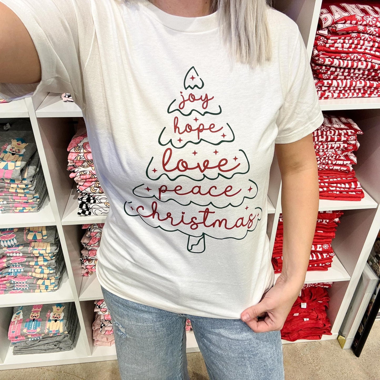 Joy, Hope, and Love T Shirt