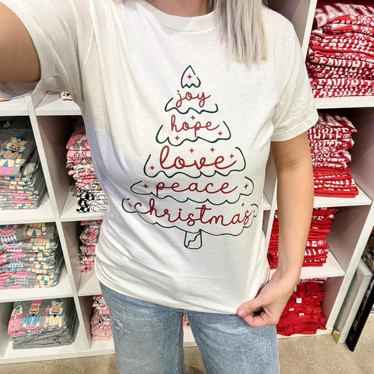 Joy, Hope, and Love T Shirt