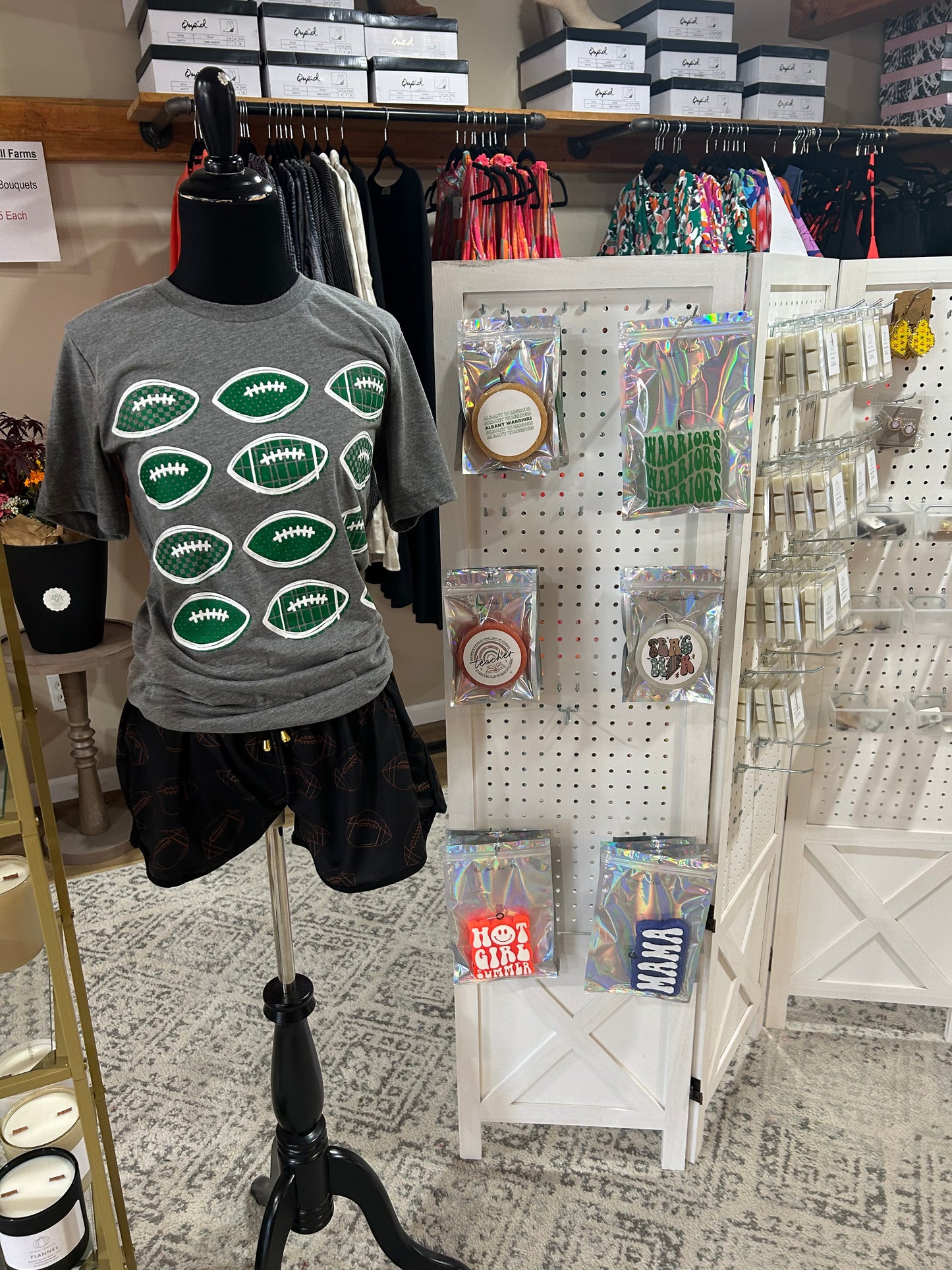 Stacked Football T Shirt