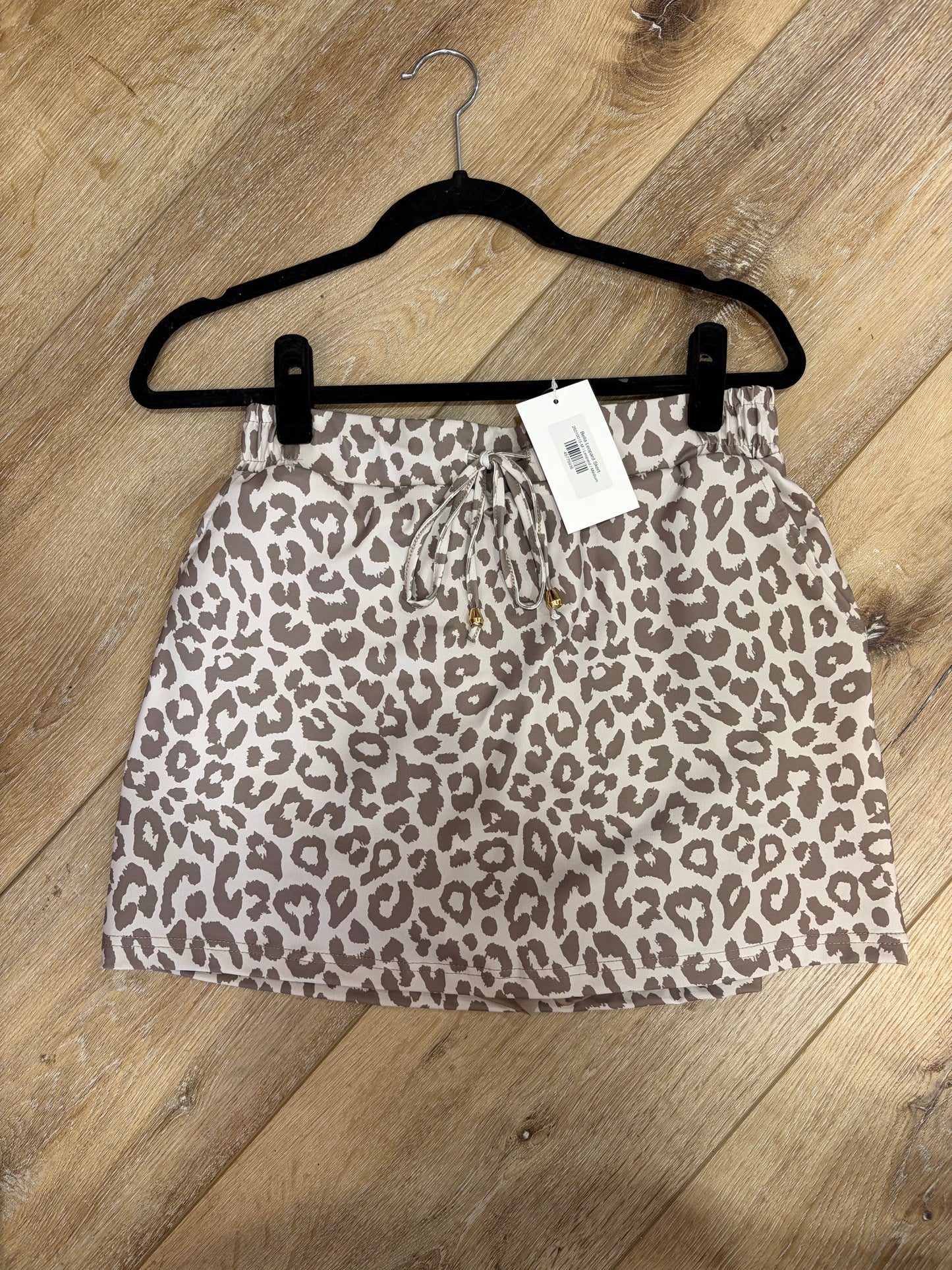 Bella Leopard Skort