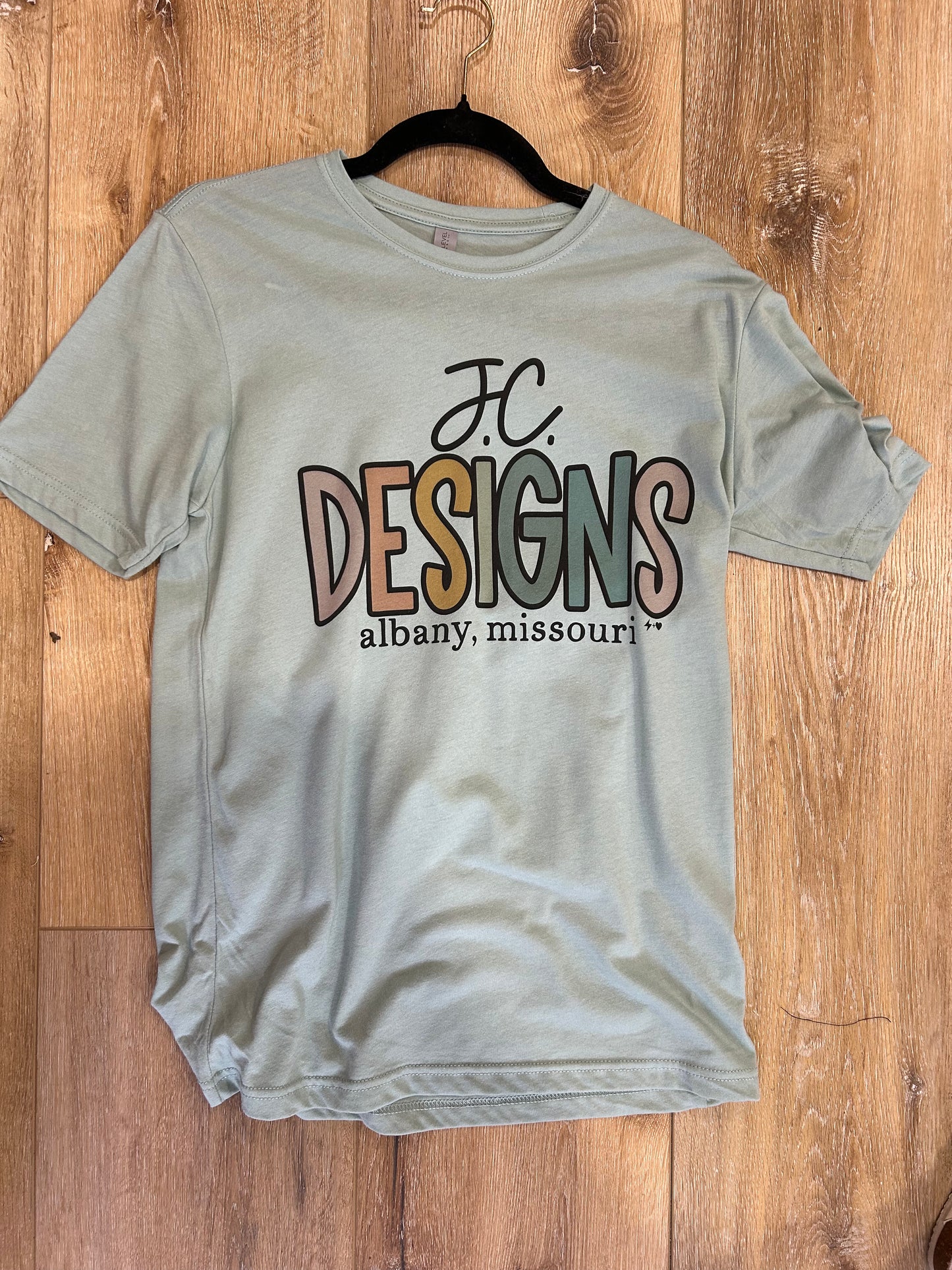 J.C. Designs Blue T Shirt