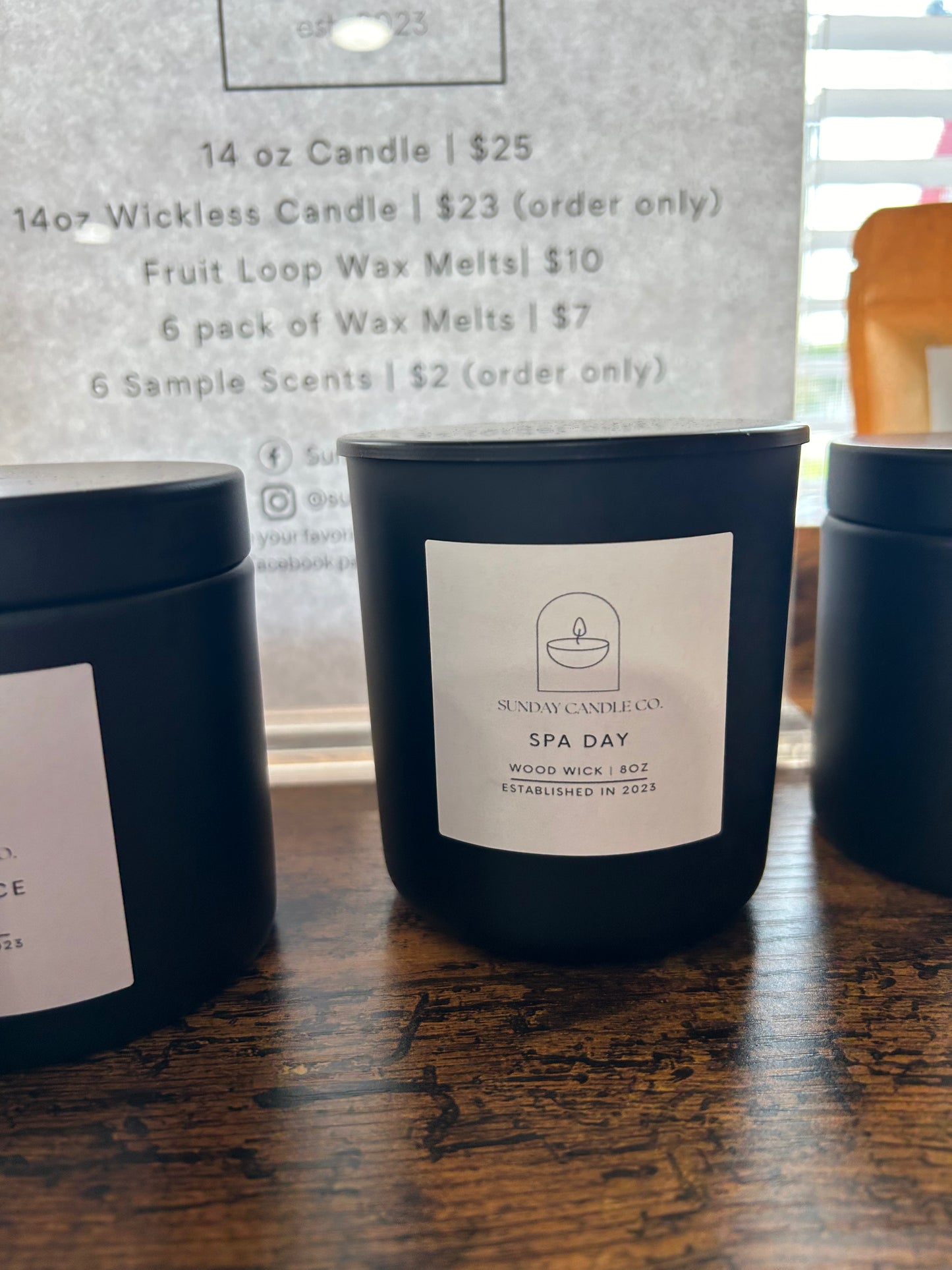 Sunday Candle Co 8 oz Candle