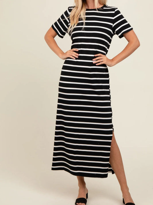Striped Maxi Dress