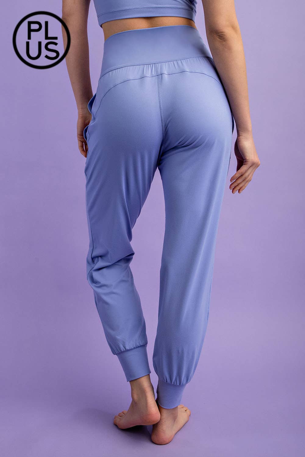 PLUS SIZE BUTTER SOFT JOGGERS WITH POCKETS