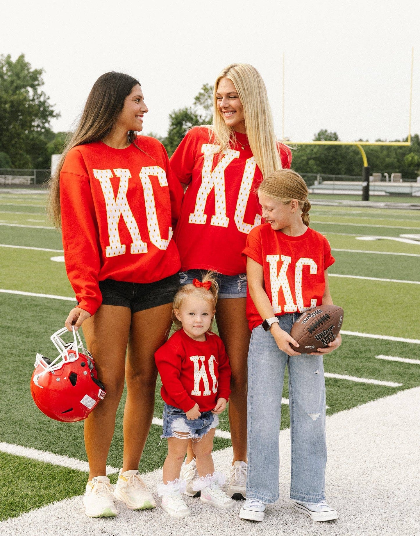 KC oversized design! Jersey style print