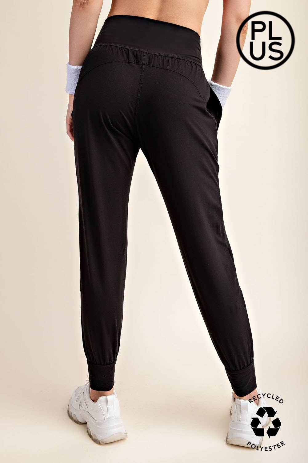 PLUS SIZE BUTTER SOFT JOGGERS WITH POCKETS