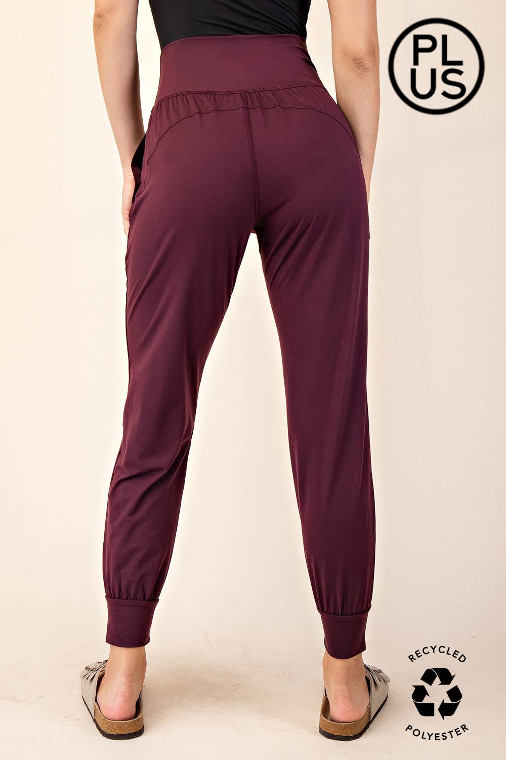 PLUS SIZE BUTTER SOFT JOGGERS WITH POCKETS