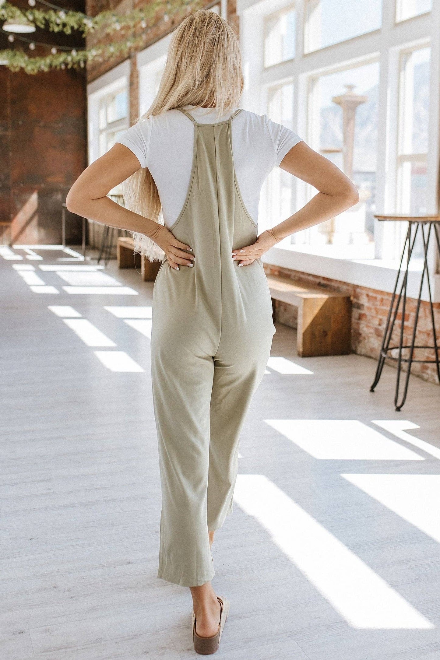 Martha Pocket Straight Leg Jumpsuit | S-XL