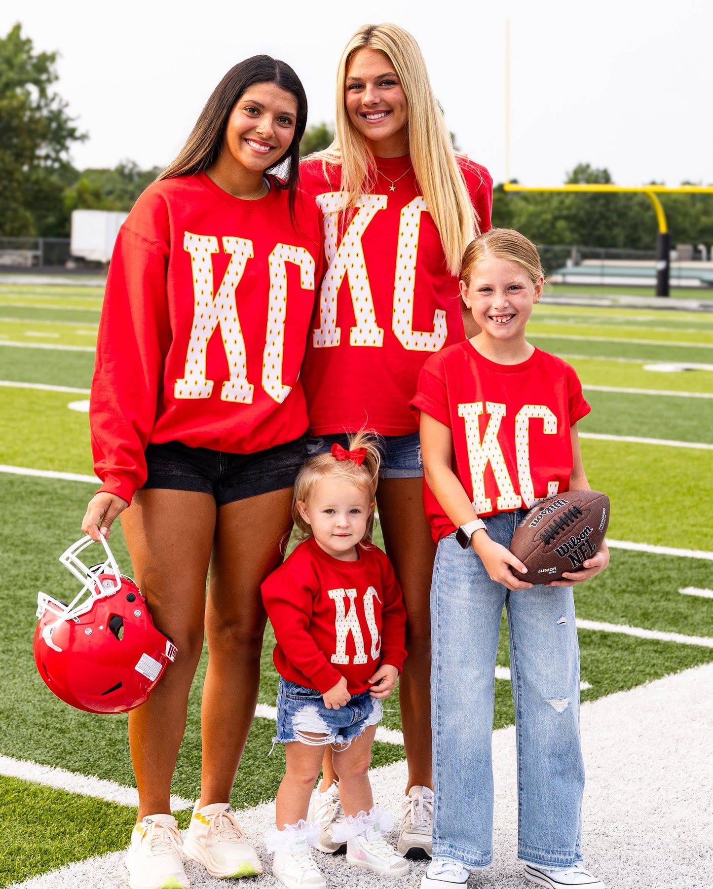 KC oversized design! Jersey style print