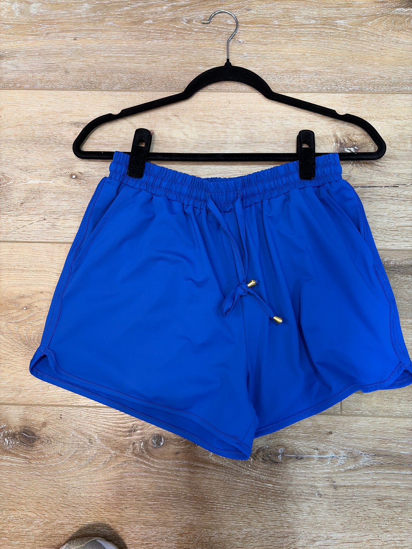 Solid Blue Shorts