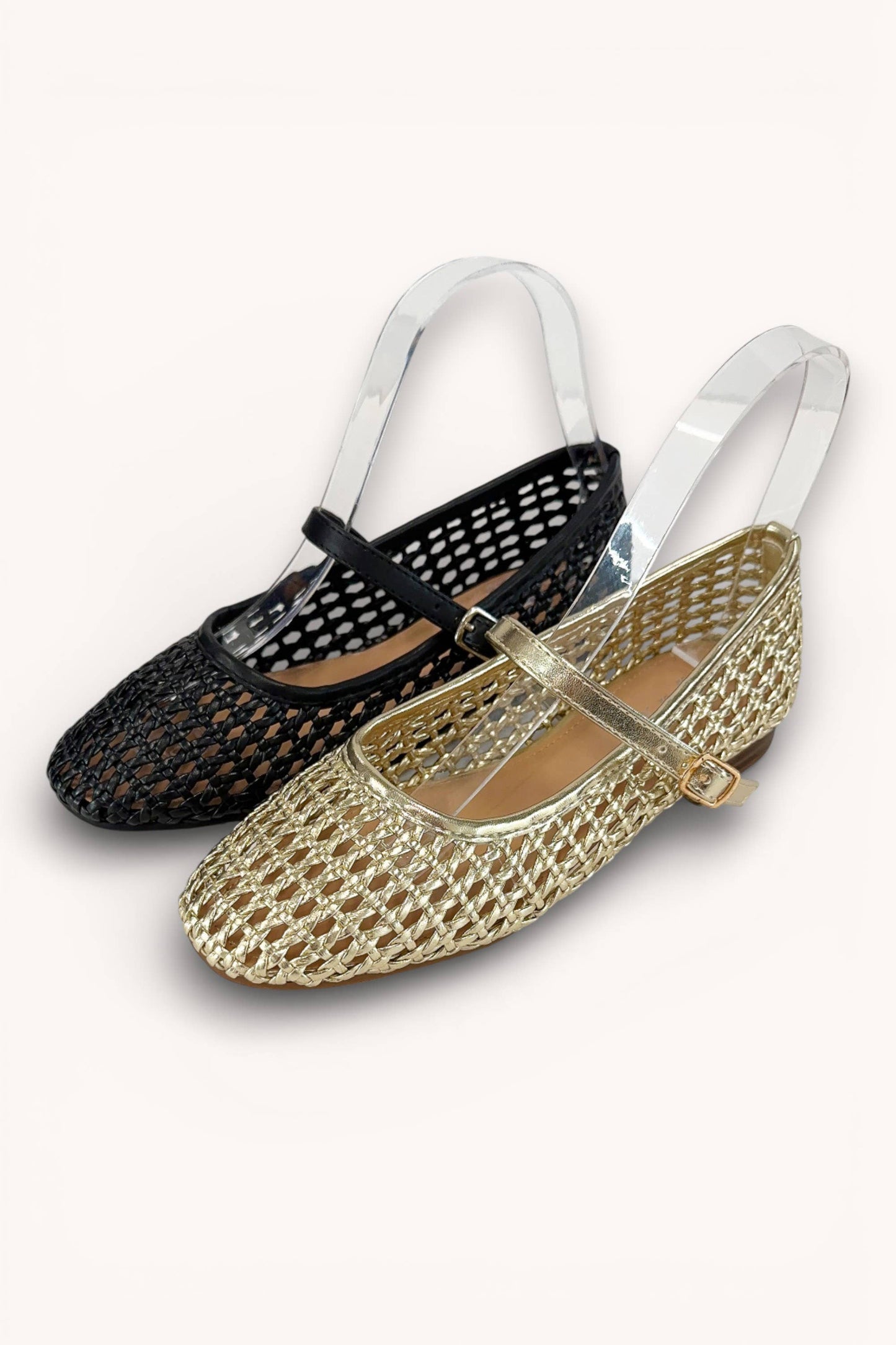 CONCINNITY-9 CLASSIC MARY JANE WOVEN MESH UPPER ROUNDED TOE