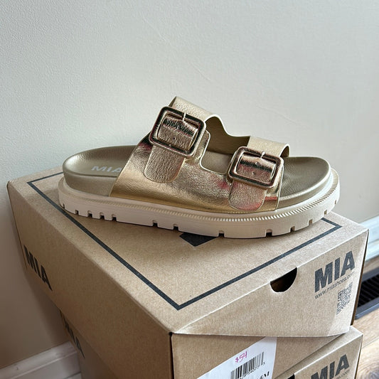 Mia Gold Sandals