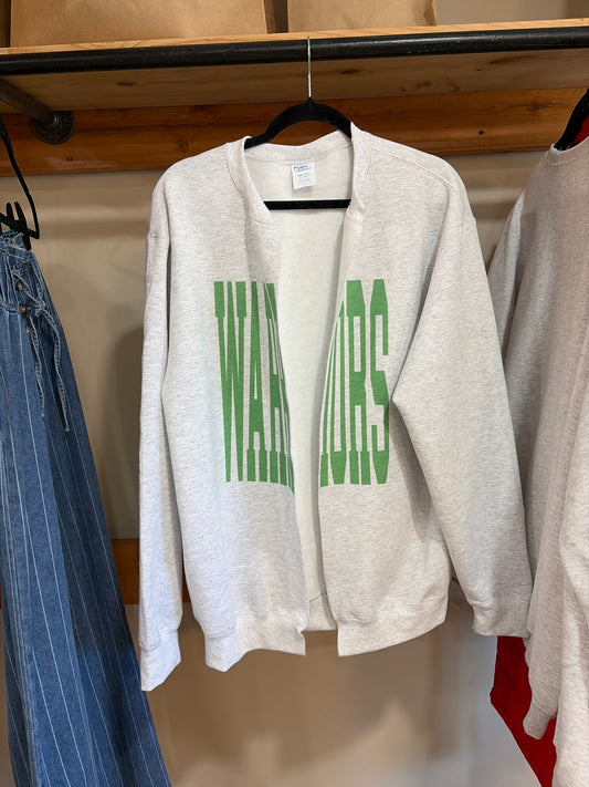 Warriors Cut Cardigan