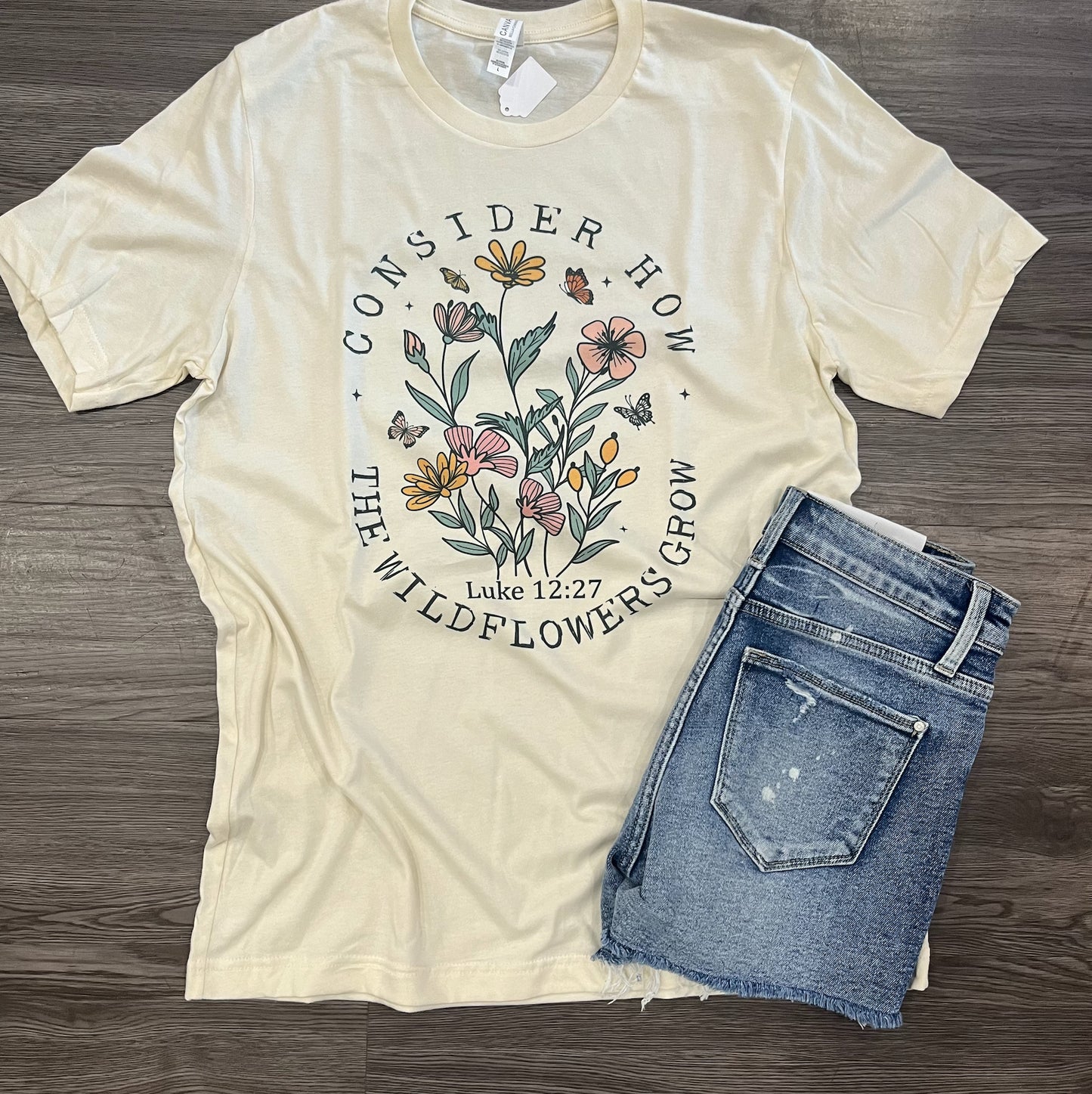 Consider The Wildflowers Graphic Tee