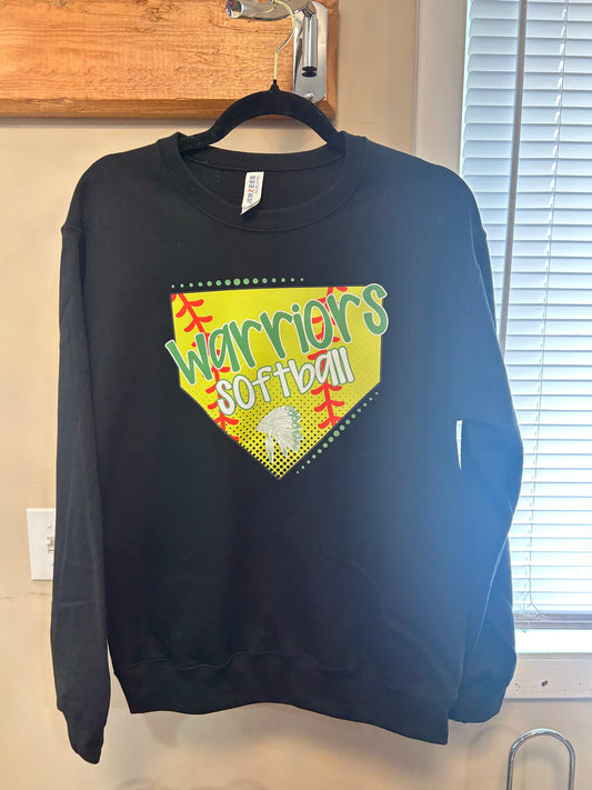 Warrior Softball Black