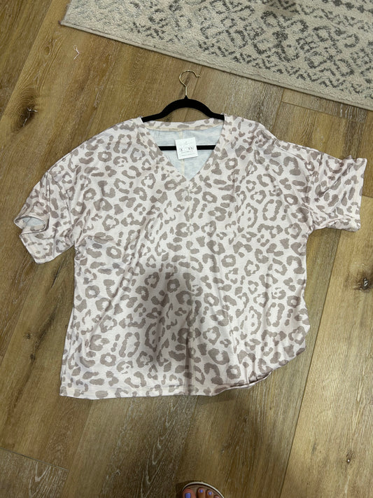 Tan Leopard Plus Size