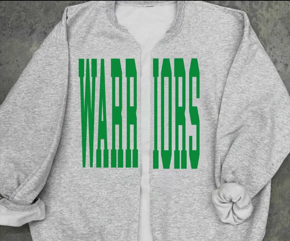 CUSTOM HIGH SCHOOL SPLIT SWEATSHIRT