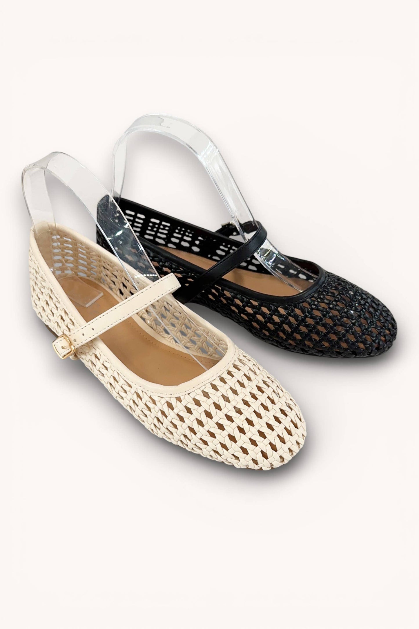 CONCINNITY-9 CLASSIC MARY JANE WOVEN MESH UPPER ROUNDED TOE