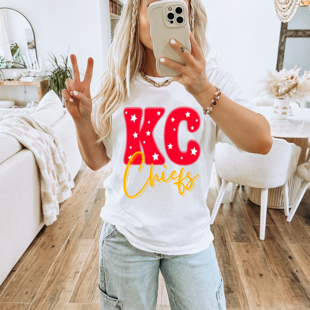 KC Chiefs Red & Yellow