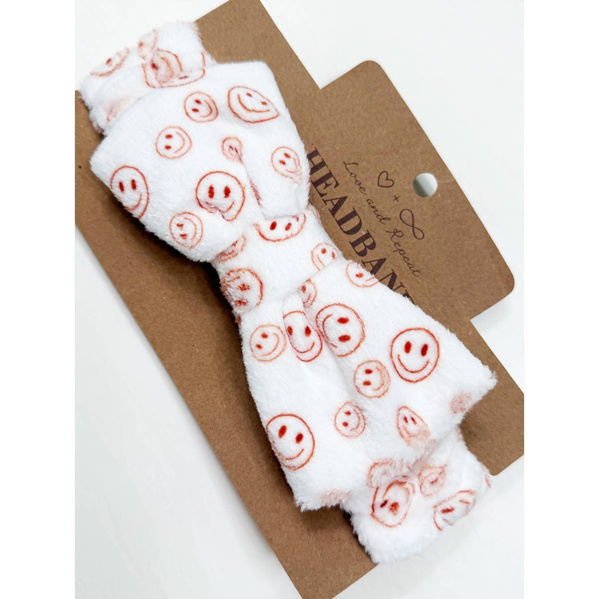 Happy Face Soft Tone Spa Headband