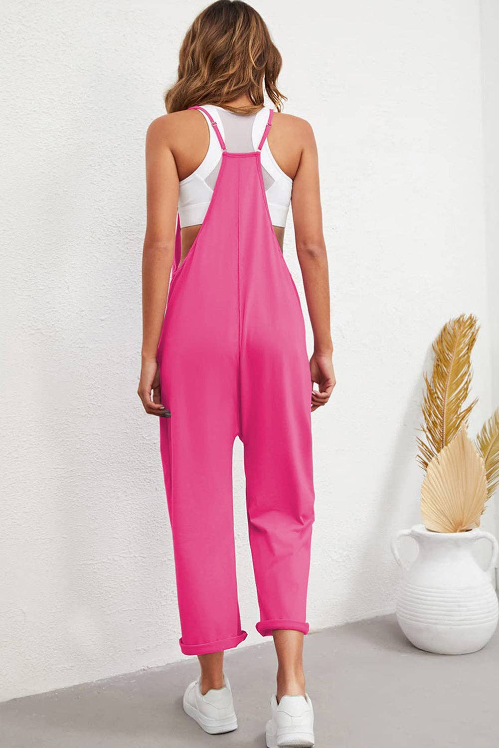 Martha Pocket Straight Leg Jumpsuit | S-XL