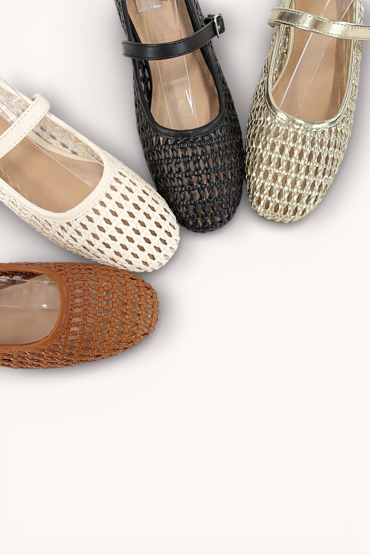 CONCINNITY-9 CLASSIC MARY JANE WOVEN MESH UPPER ROUNDED TOE